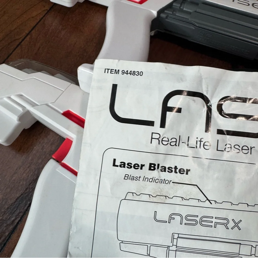 Laser X Blaster 944830 2 Blasters With Vest Receiver